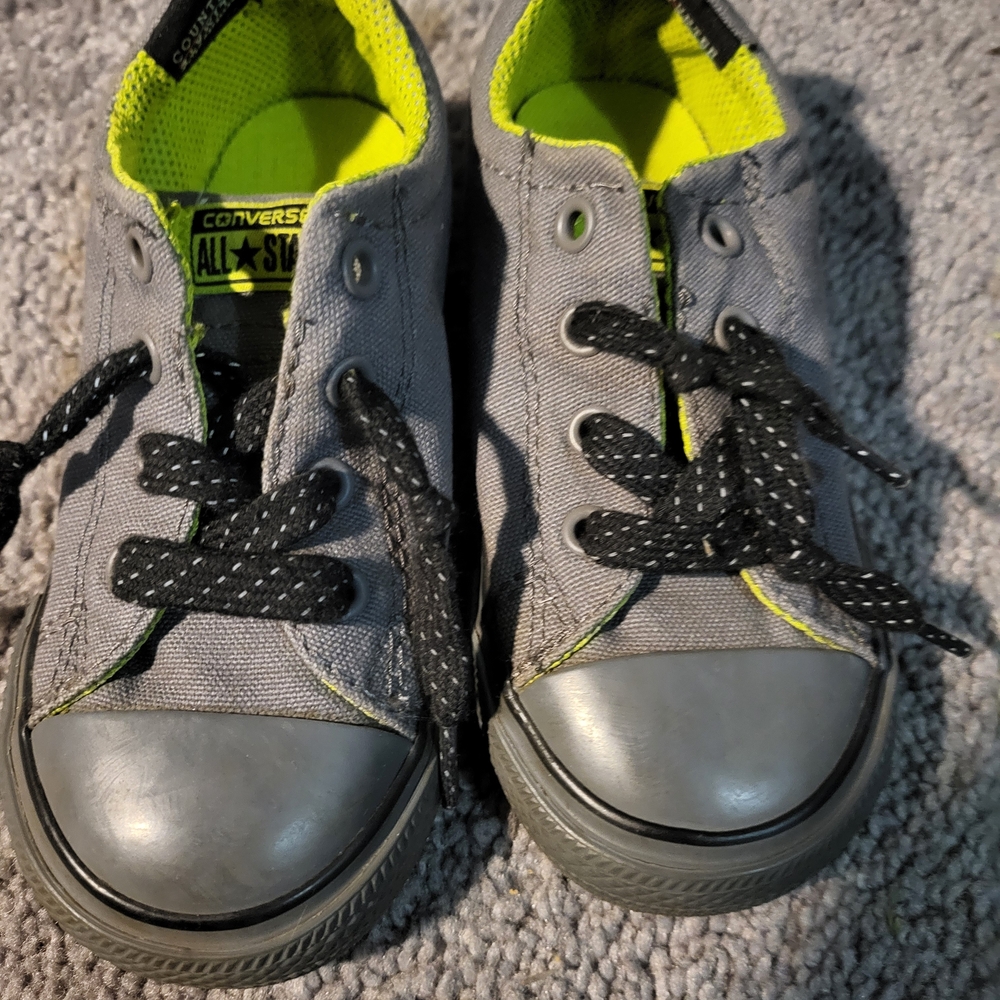 Converse Kids Gray Sneakers